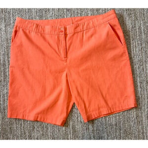 Margaritaville Tangerine Women's 100% Cotton Shorts Size 14